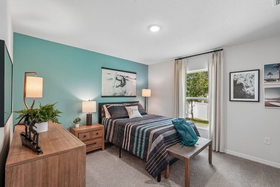 Representative furnished interior of a home built from the Majestic by Holiday Builders in Citrus Springs, Citrus Springs (Image 19).