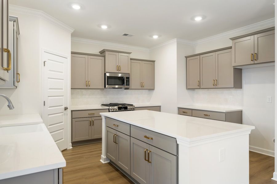 Furnished interior view inside a new home in Ridgecrest at Midway, Anderson (Image 9).