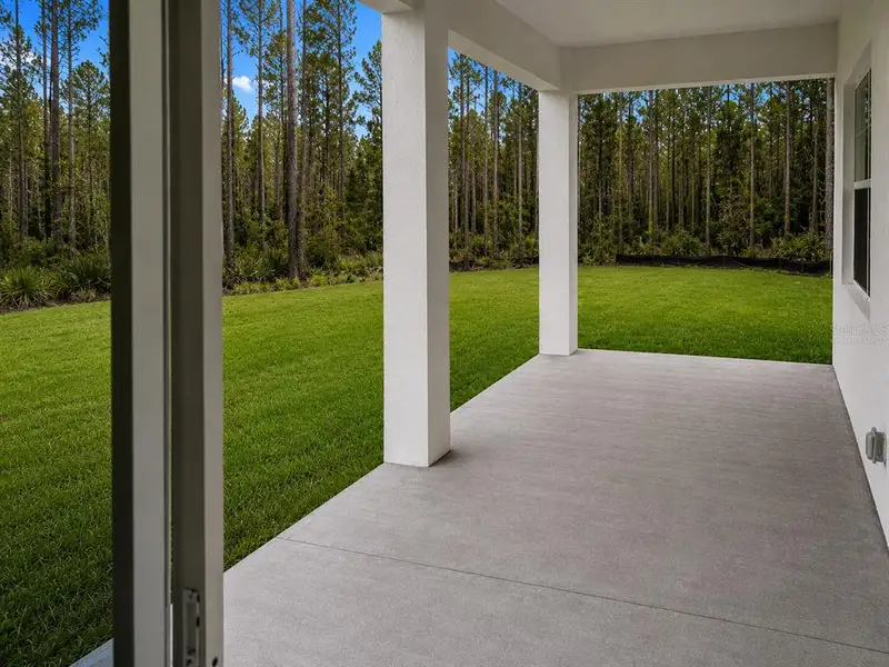 Exterior details and patio area of a home in , Ocala (Image 22).