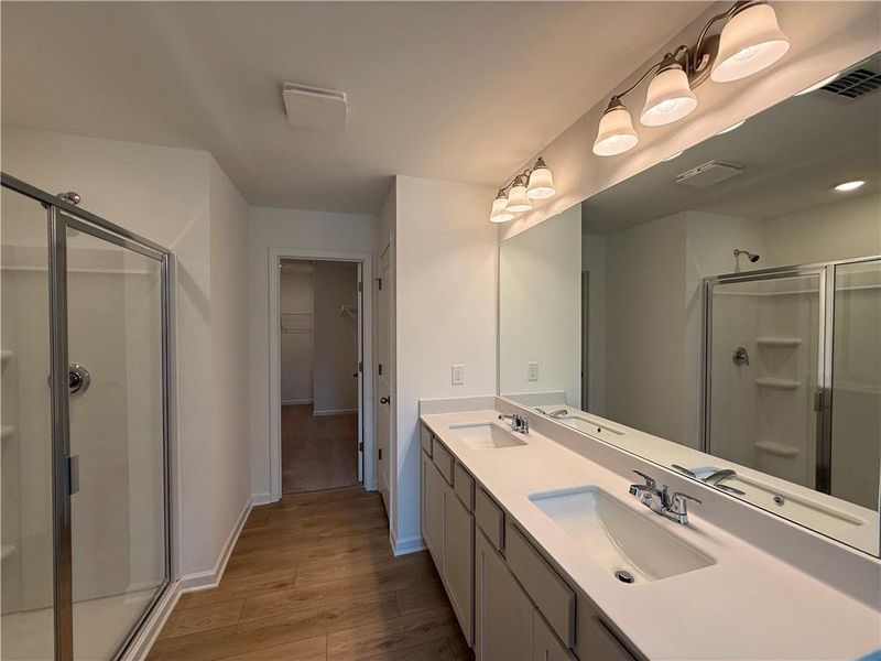 Furnished interior view inside a new home in Leydenview, Mableton (Image 10).