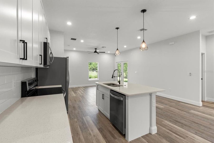 Furnished interior view inside a new home in , Citrus Springs (Image 9).