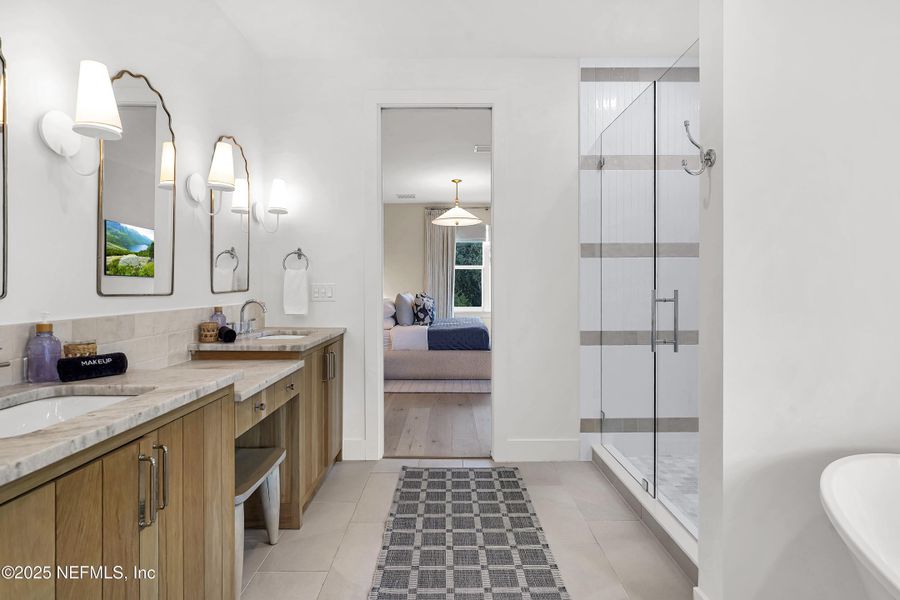 Furnished interior view inside a new home in , St. Augustine (Image 35).