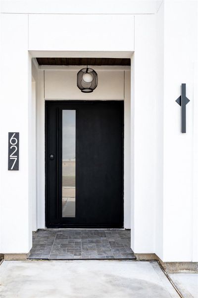 Exterior details and patio area of a home in , Stafford (Image 2). Exterior details and patio area of a home in , Stafford (Image 2).