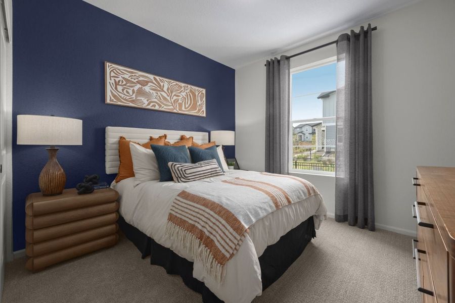 Representative furnished interior of a home built from the 2138 Modeled by KB Home in Windler Wildflower, Aurora (Image 14).