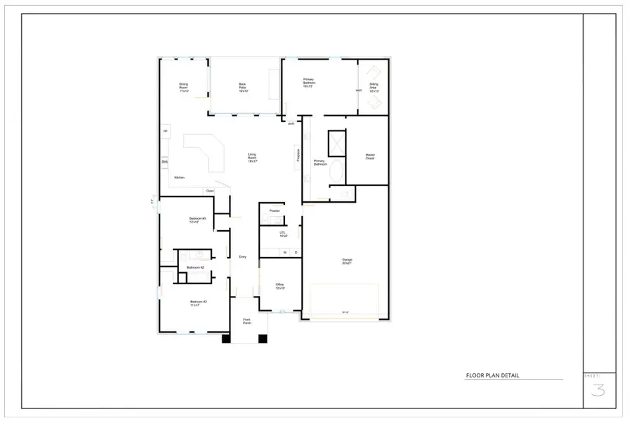 View of room layout