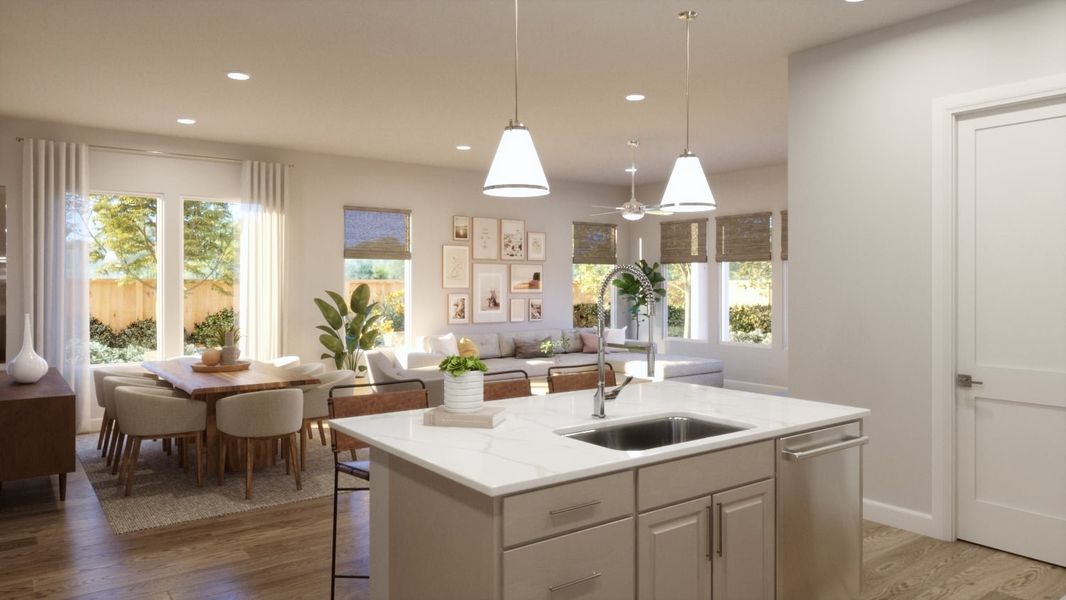 Representative furnished interior of a home built from the 4016 by Risewell Homes in Bluff Haven, Georgetown (Image 7). Representative furnished interior of a home built from the 4016 by Risewell Homes in Bluff Haven, Georgetown (Image 7).