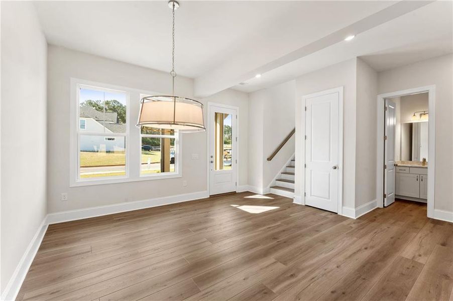 Spacious, unfurnished interior of a new home in Ashbury Commons, Powder Springs (Image 28). Spacious, unfurnished interior of a new home in Ashbury Commons, Powder Springs (Image 28).