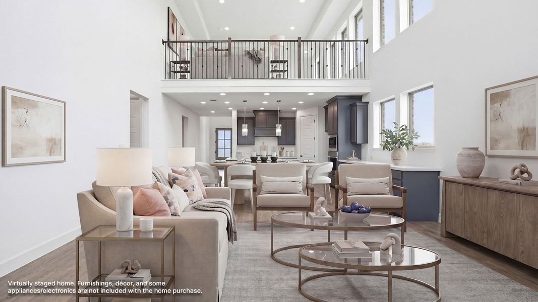 Furnished interior view inside a new home in Meraki, Forney (Image 5).