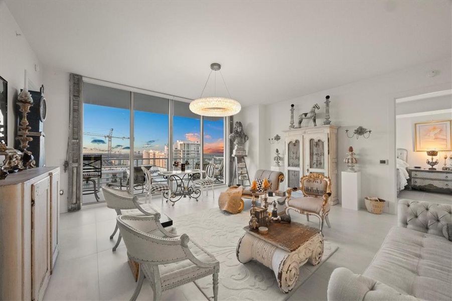 Furnished interior view inside a new home in , Sarasota (Image 32).