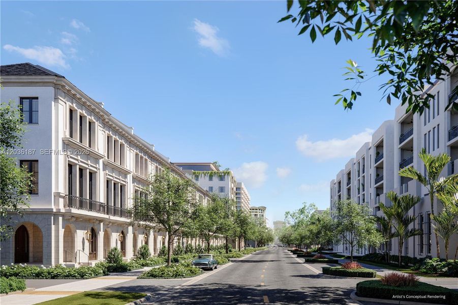 Condo located in Coral Gables, FL showcasing its design and architecture (Image 4). Condo located in Coral Gables, FL showcasing its design and architecture (Image 4).