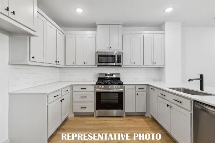 This thoughtfully designed kitchen offers plenty of storage and prep space! REPRESENTATIVE PHOTO This thoughtfully designed kitchen offers plenty of storage and prep space! REPRESENTATIVE PHOTO