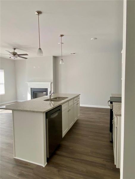 Furnished interior view inside a new home in Creekside Village, Lithonia (Image 7).