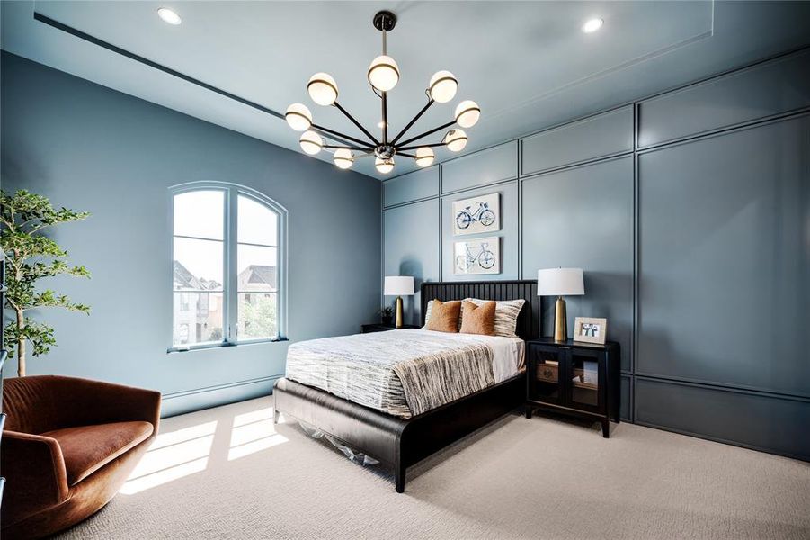 Furnished interior view inside a new home in , Southlake (Image 13).