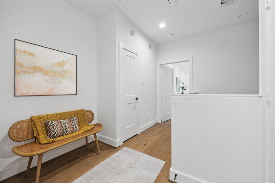 Furnished interior view inside a new home in , Houston (Image 12).