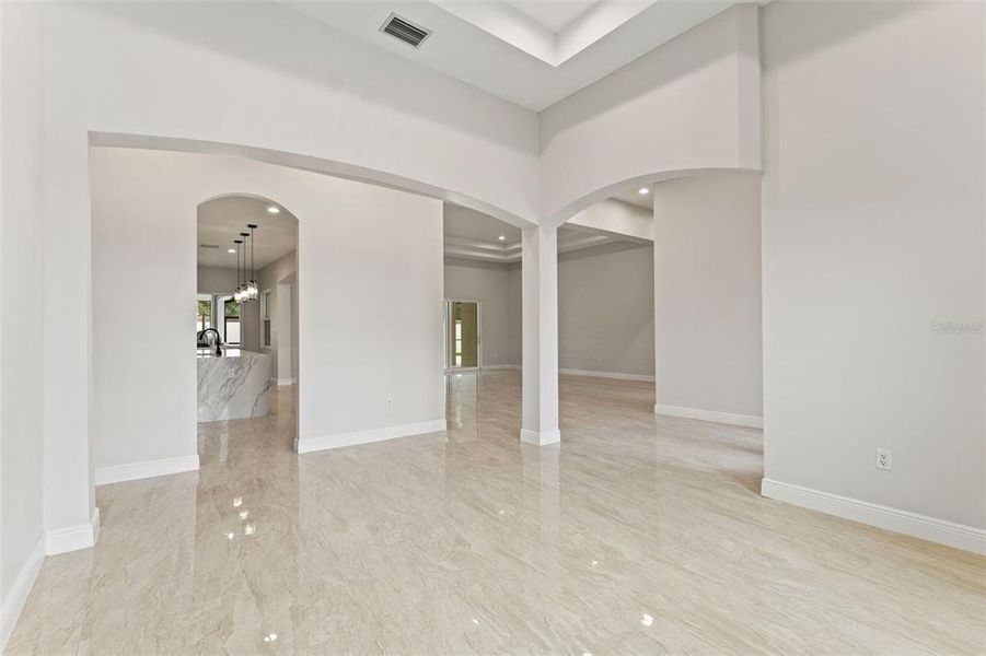 Spacious, unfurnished interior of a new home in , Trinity (Image 70).