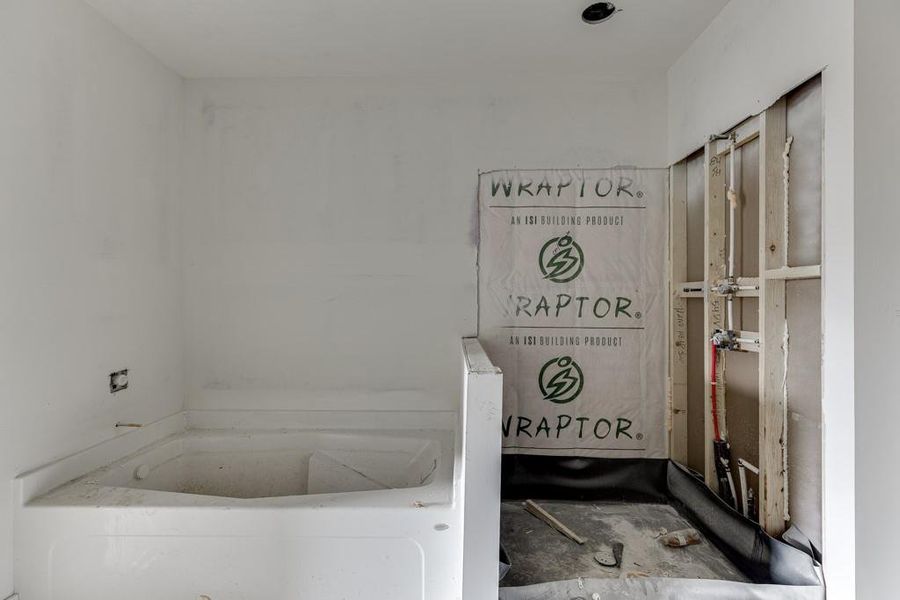 In-progress construction of a new home in , Gainesville, GA (Image 21).