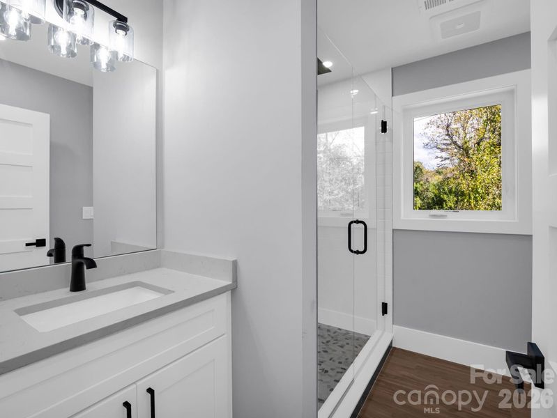 Furnished interior view inside a new home in , Asheville (Image 6).
