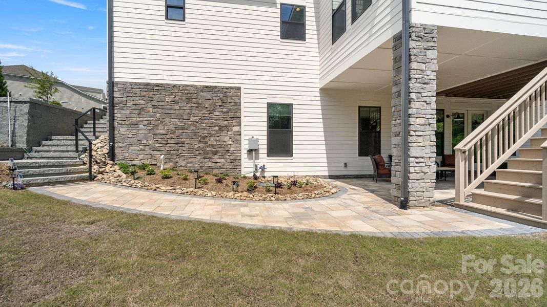 Exterior details and patio area of a home in , York (Image 28).