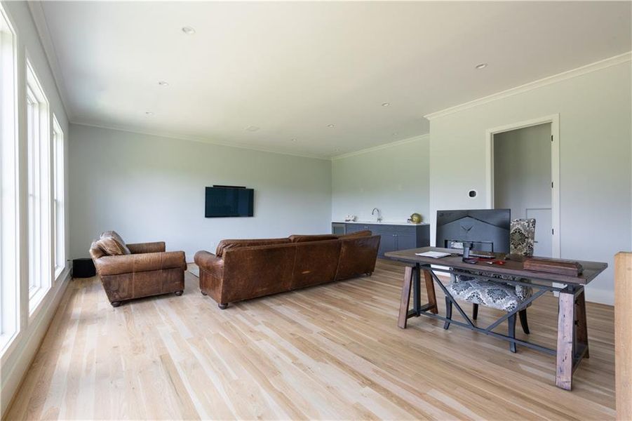 Furnished interior view inside a new home in , Acworth (Image 67).