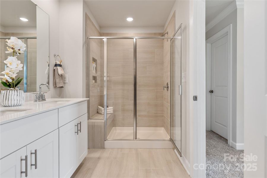 Furnished interior view inside a new home in Galloway Ridge, Charlotte (Image 5).