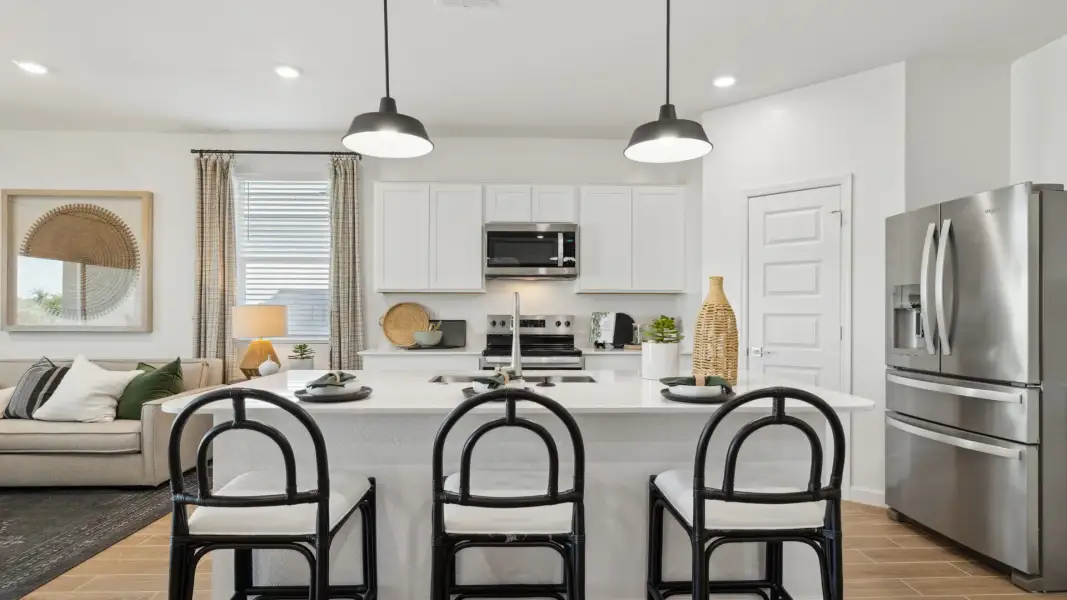 Representative furnished interior of a home built from the Ibis by D.R. Horton in Citrus Pointe, Phoenix (Image 10).