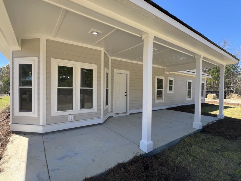 Exterior details and patio area of a home in , McClellanville (Image 17).