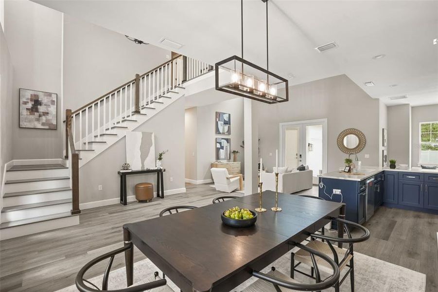 Furnished interior view inside a new home in , Orlando (Image 14). Furnished interior view inside a new home in , Orlando (Image 14).
