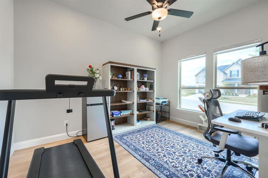 Furnished interior view inside a new home in Cross Creek Meadows, Celina (Image 7).
