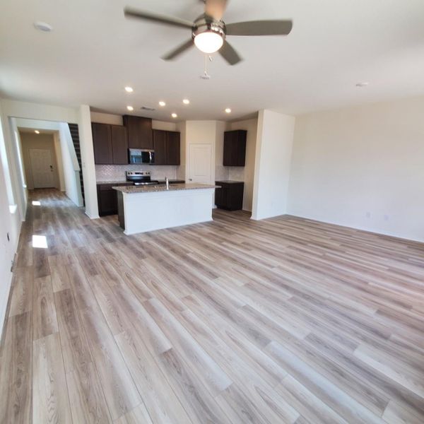 Furnished interior view inside a new home in Sonterra - Cool Water, Jarrell (Image 12).