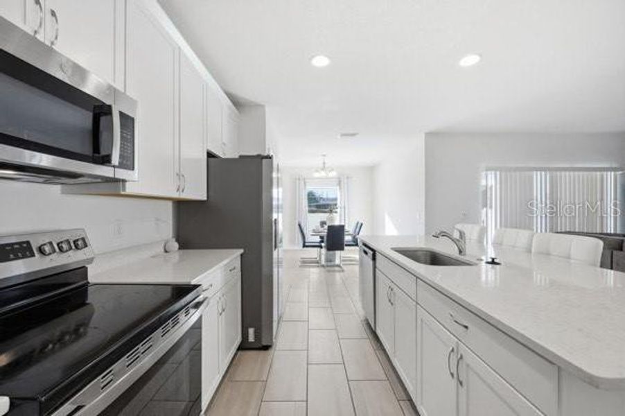 Furnished interior view inside a new home in , Davenport (Image 15).