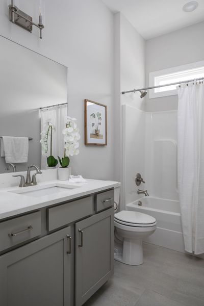 Representative furnished interior of a home built from the The Claiborne by Greentech Homes LLC in Nature's Cove, Ooltewah (Image 16).