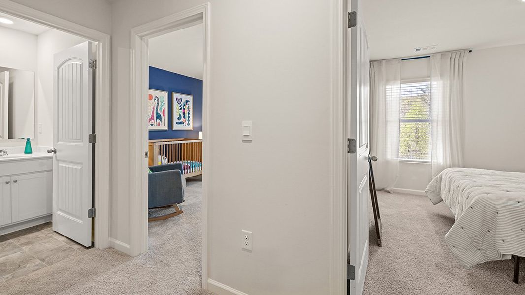 Furnished interior view inside a new home in Mountain Park, Dahlonega (Image 35). Furnished interior view inside a new home in Mountain Park, Dahlonega (Image 35).