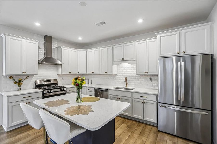 Furnished interior view inside a new home in Poplar Place, Dallas (Image 5).