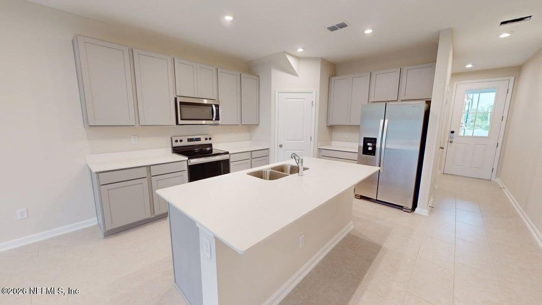 Furnished interior view inside a new home in Egret Creek, Jacksonville (Image 3).