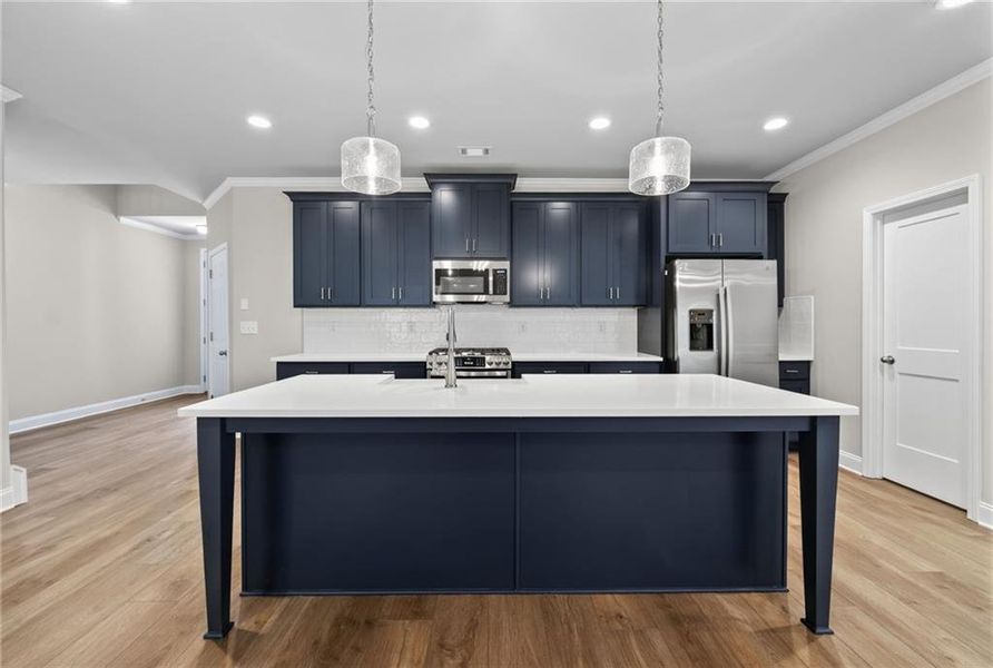 Furnished interior view inside a new home in , Loganville (Image 6).