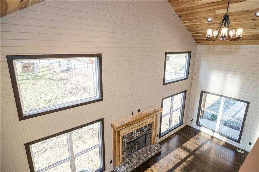 Furnished interior view inside a new home in , Talking Rock (Image 11).