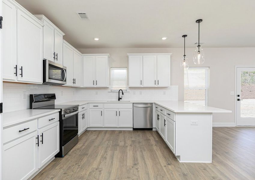 Test out new recipes in the upgraded kitchen