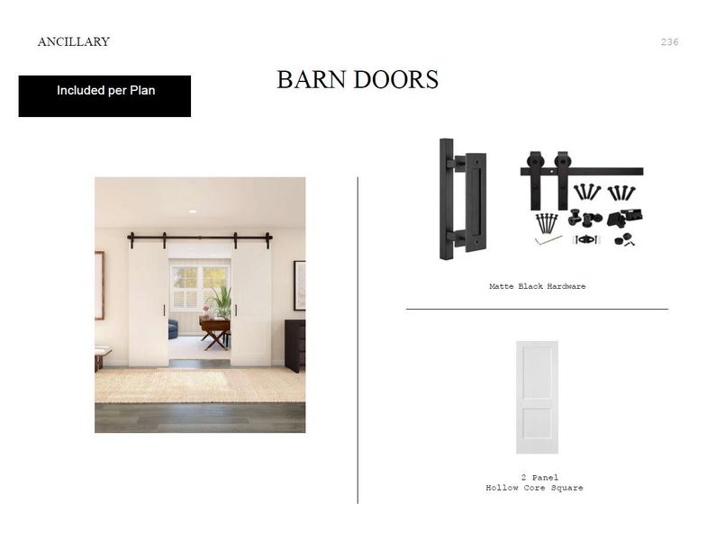 Sample of building materials used in homes in Stono Village, Hollywood (Image 37).