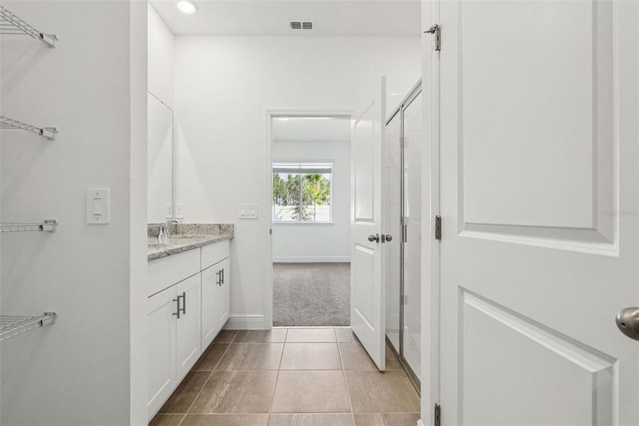 Furnished interior view inside a new home in , Clermont (Image 8). Furnished interior view inside a new home in , Clermont (Image 8).