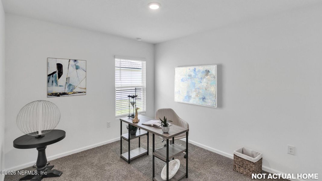 Furnished interior view inside a new home in Grand Reserve, Bunnell (Image 8).
