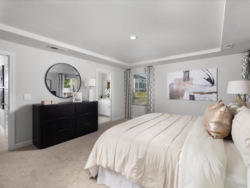 Furnished interior view inside a new home in Northbrook Village Townes, Taylors (Image 12).