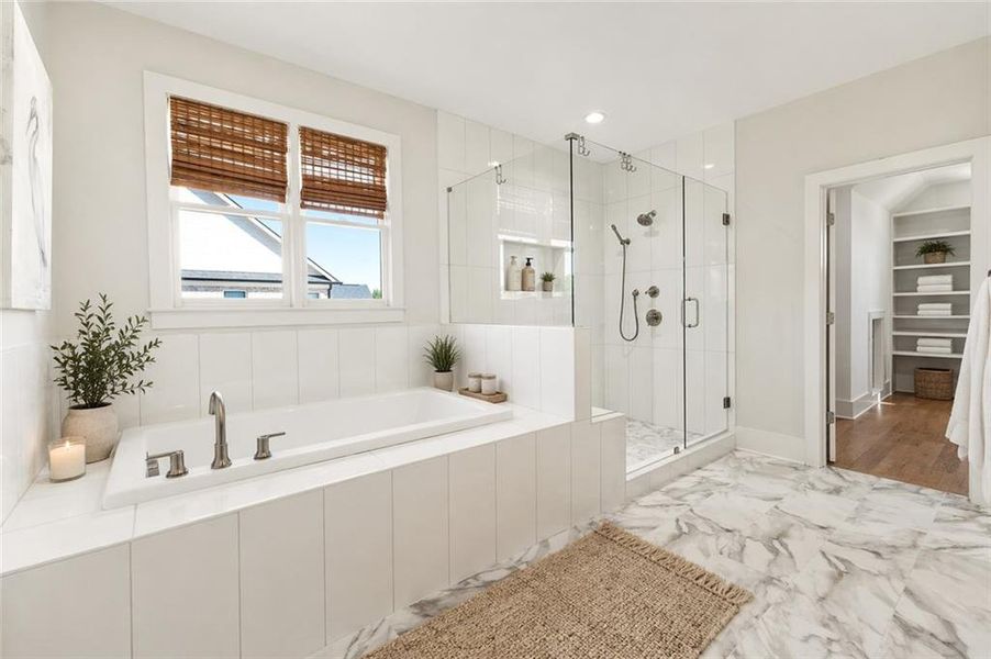 Furnished interior view inside a new home in , Buford (Image 30).