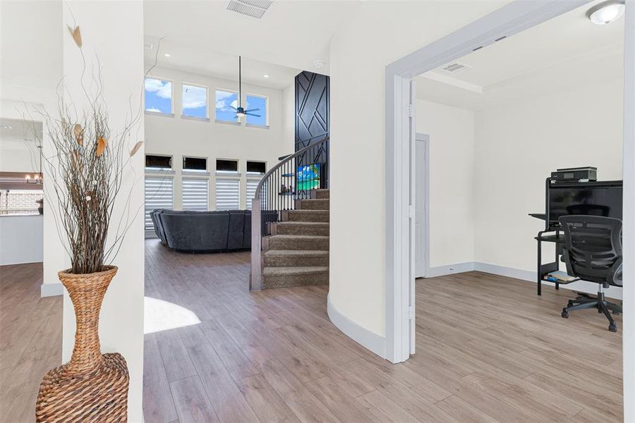 Furnished interior view inside a new home in , Celina (Image 27). Furnished interior view inside a new home in , Celina (Image 27).