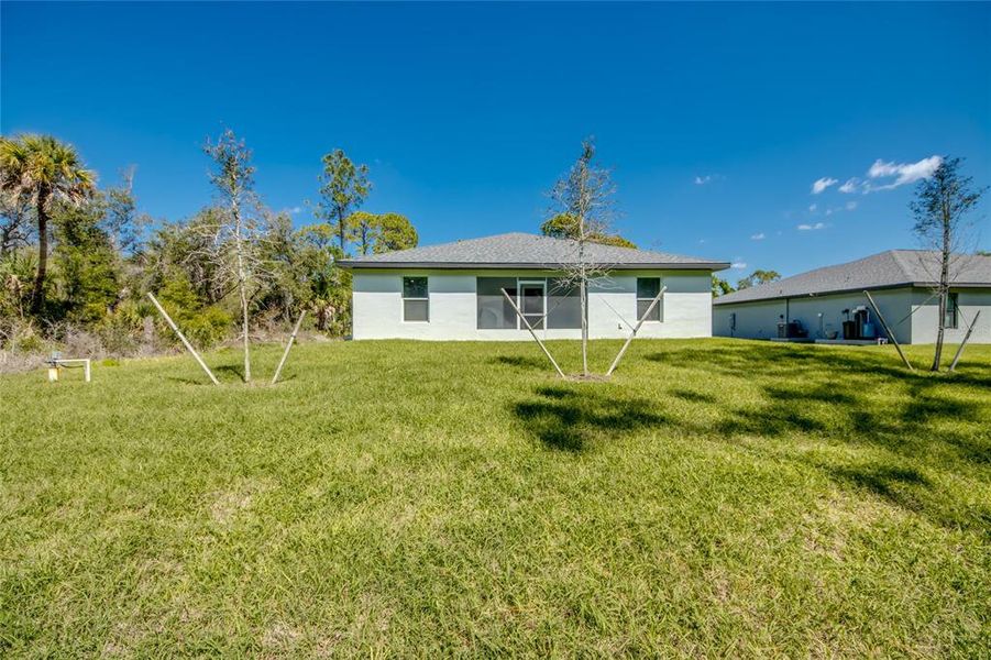 Exterior details and patio area of a home in , Port Charlotte (Image 2). Exterior details and patio area of a home in , Port Charlotte (Image 2).