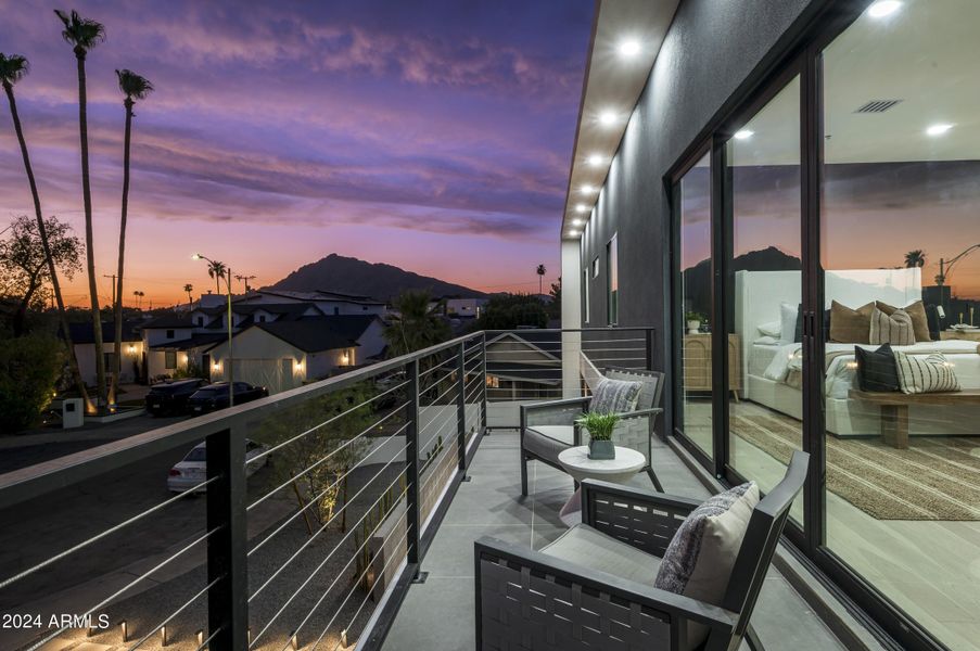 Master Bedroom Balcony