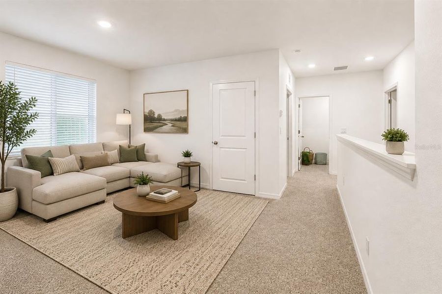 Furnished interior view inside a new home in Deerbrook, Land O' Lakes (Image 13).