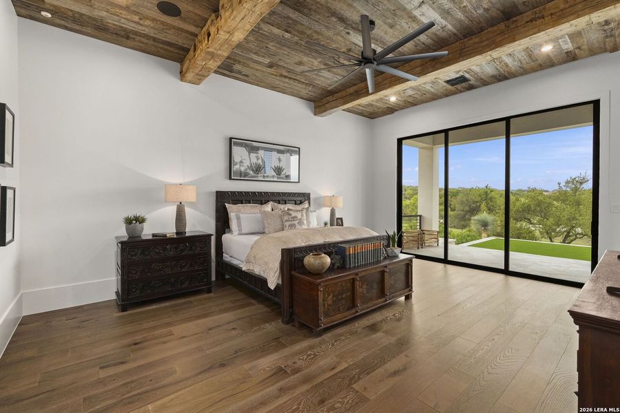 Furnished interior view inside a new home in , Boerne (Image 32).