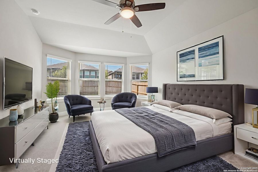 Furnished interior view inside a new home in Comanche Ridge, San Antonio (Image 12).