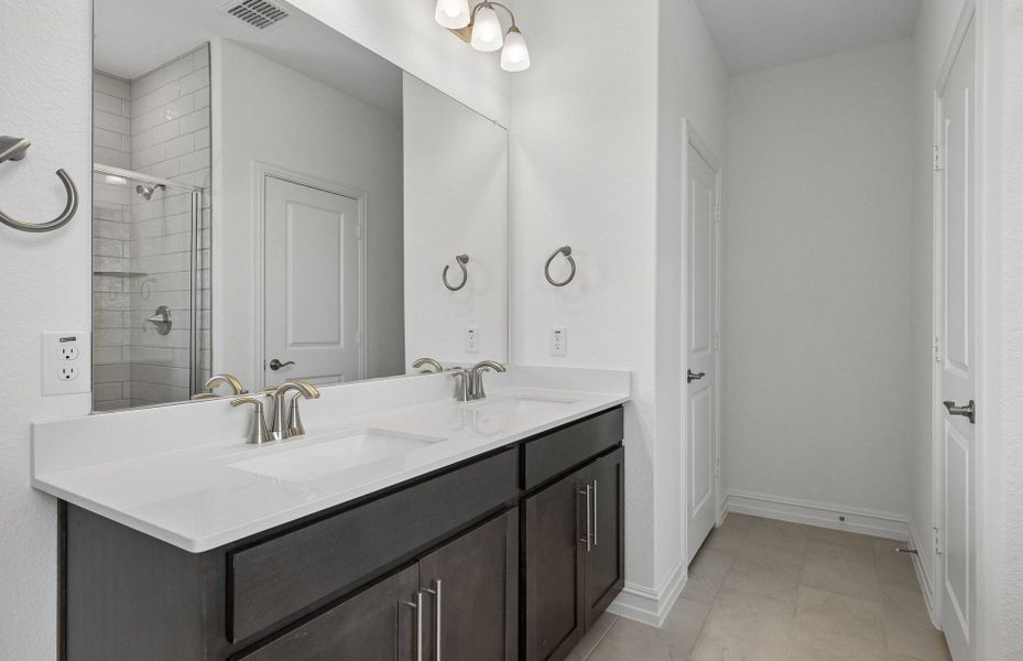 Furnished interior view inside a new home in Rosemary Fields, Godley (Image 7).