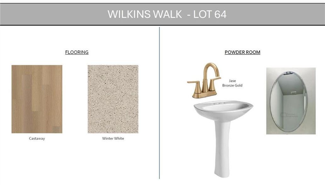 Sample of building materials used in homes in Wilkins Walk, Mableton (Image 20).